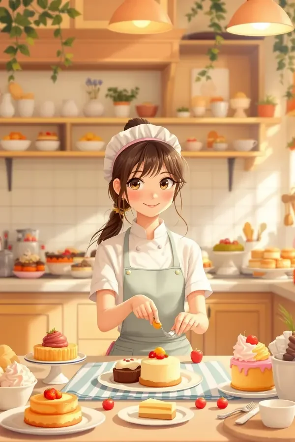 云端甜品师 治愈美食高清封面